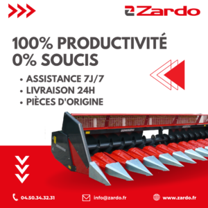 Suivi ZARDO pendant vos récoltes